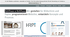 Desktop Screenshot of kohlhaas-kohlhaas.de