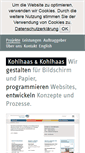 Mobile Screenshot of kohlhaas-kohlhaas.de